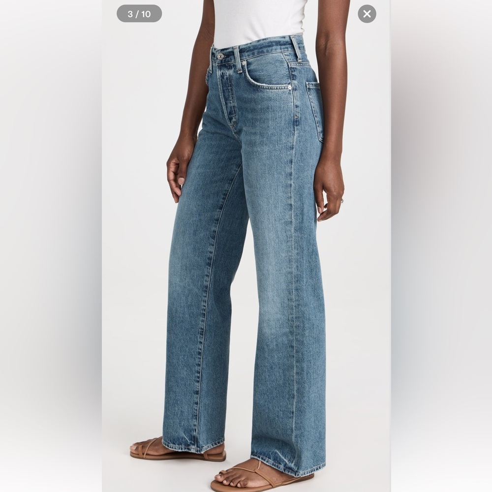 Citizens Of Humanity Annina Straight Wide Leg Jeans size 29 - Picture 13 of 16